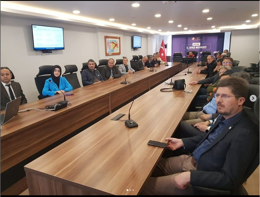 Okul Müdür ve Müdür Yardımcıları 2.Gruba, Türkiye Afet Müdahale Planı (TAMP)  eğitimi düzenlenmiştir.